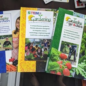 Gardening for grades set of three textbooks